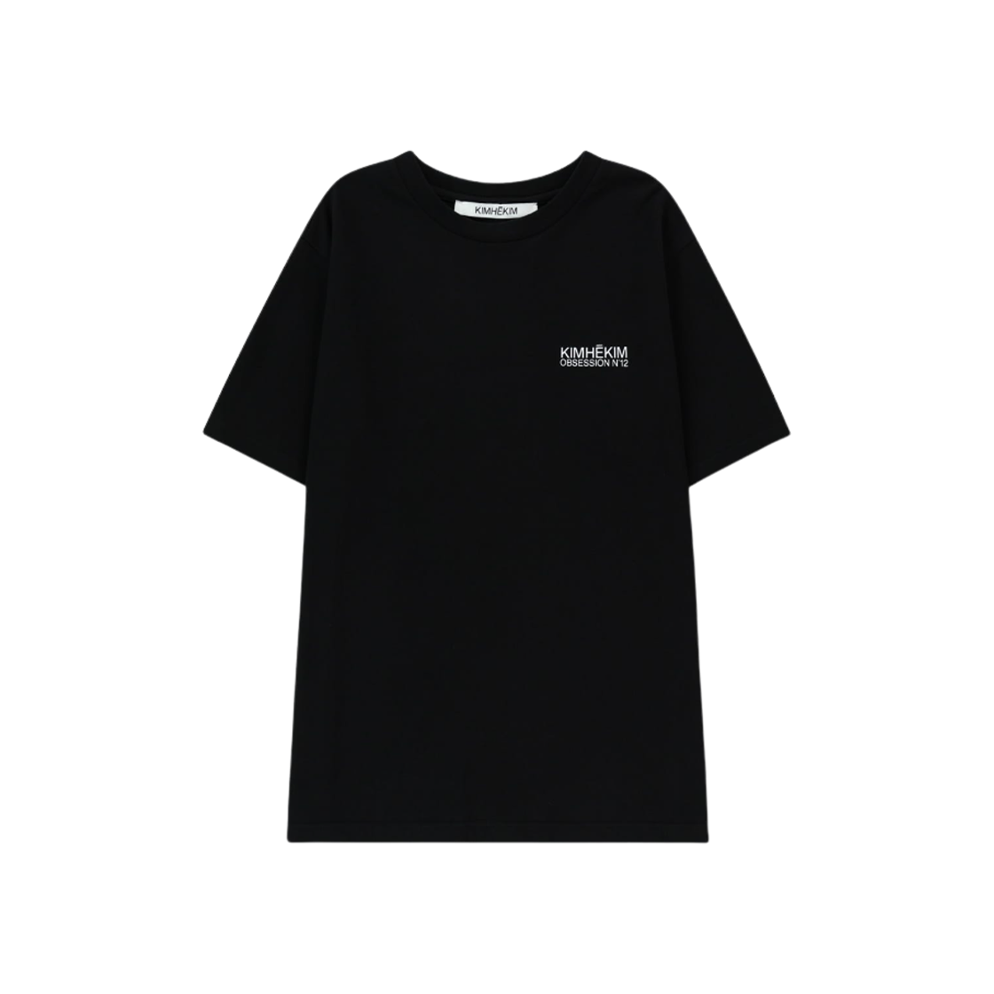 김해김 옵세션 No.12 티셔츠 블랙(KIMHEKIM Obsession No.12 T-Shirt Black)
