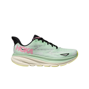 (W) Hoka Clifton 9 Mint Fluorite Snow Melt - Regular
