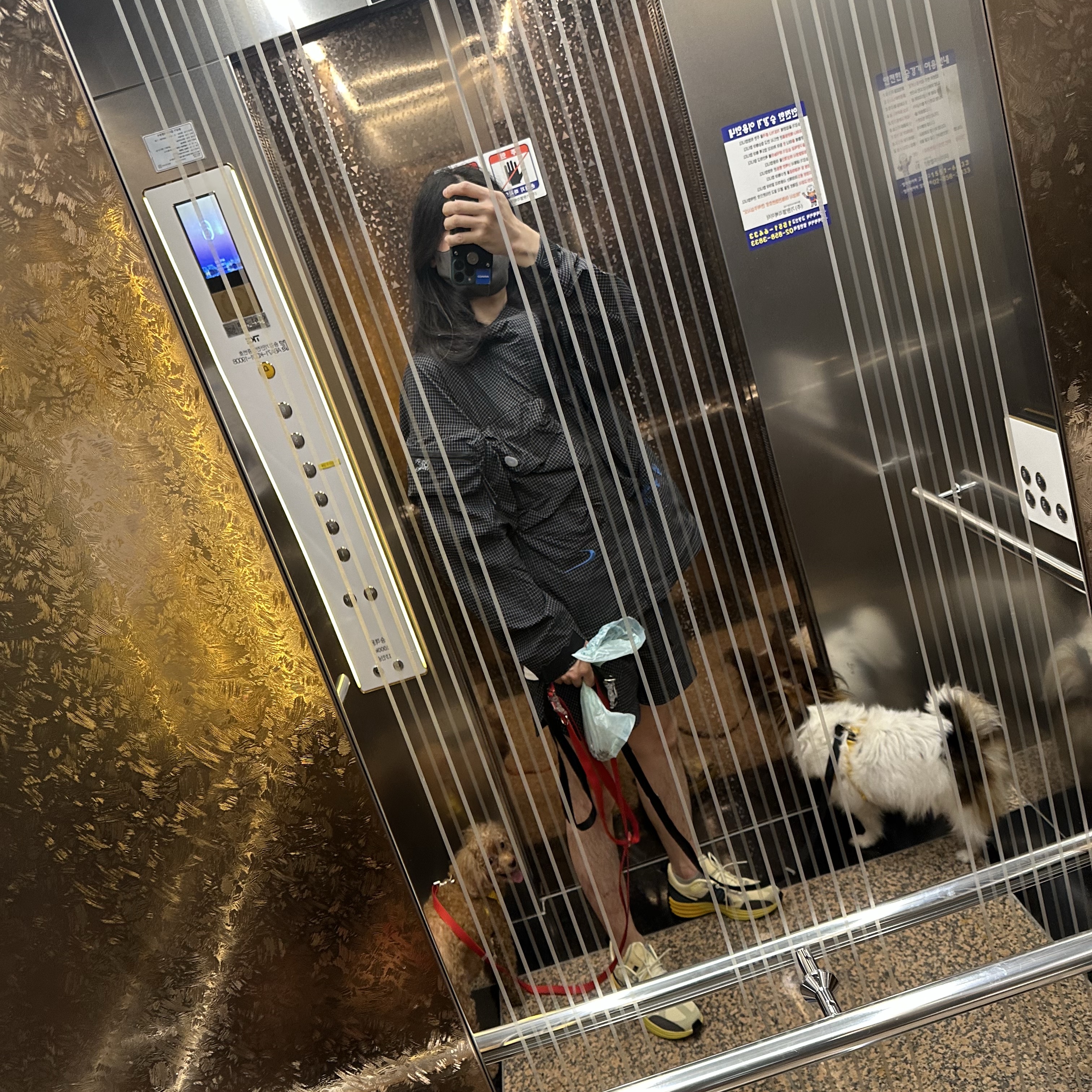 Nike x Off-White NRG Woven Shorts Black - Asia, Nike Lunar Roam Alabaster and Green Abyss 착용 스타일 - 2