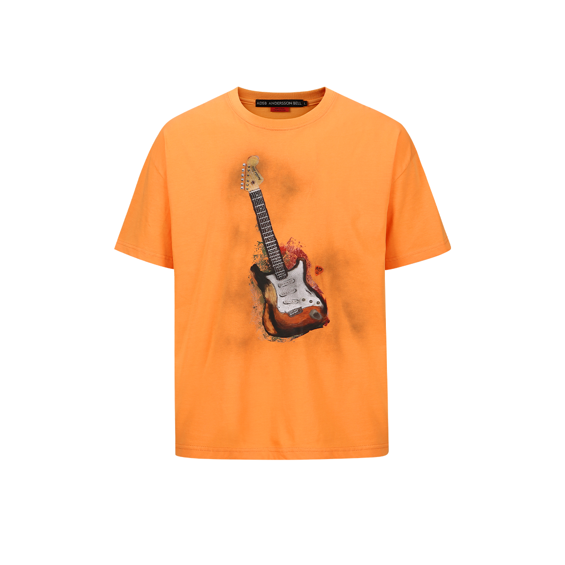 ★ANDERSSON BELL★ UNISEX GUITAR TSHIRT atb1250u(ORANGE) ADSB 앤더슨벨 유니섹스 기타 티셔츠 오렌지 | ADSB ANDERSSON