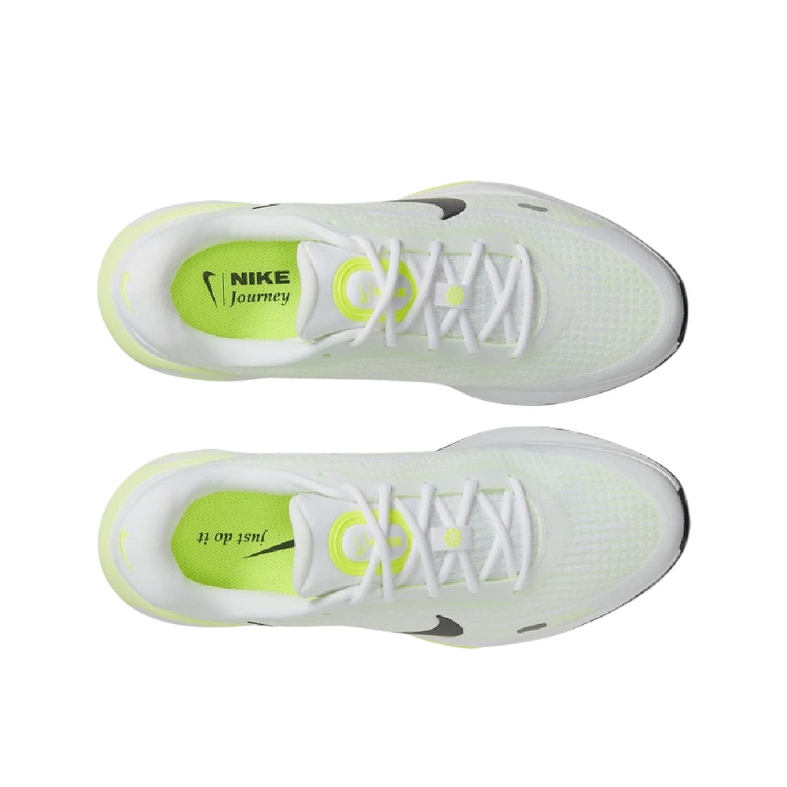 나이키 저니 런 로드 러닝 배얼리 볼트 화이트(Nike Journey Run Road Running Barely Volt White) - 2