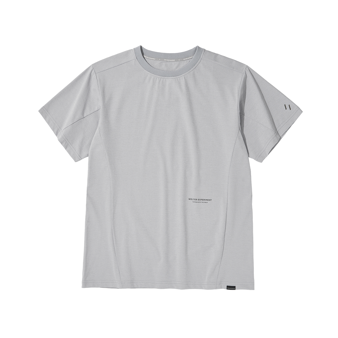 WDT013 Wetler Experiment Prespa T-Shirt Light Gray
