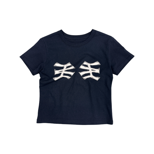 IK2FMMT533CNV ISTKUNST Ha Ha Tee Navy