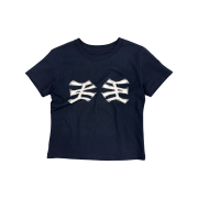ISTKUNST Ha Ha Tee Navy