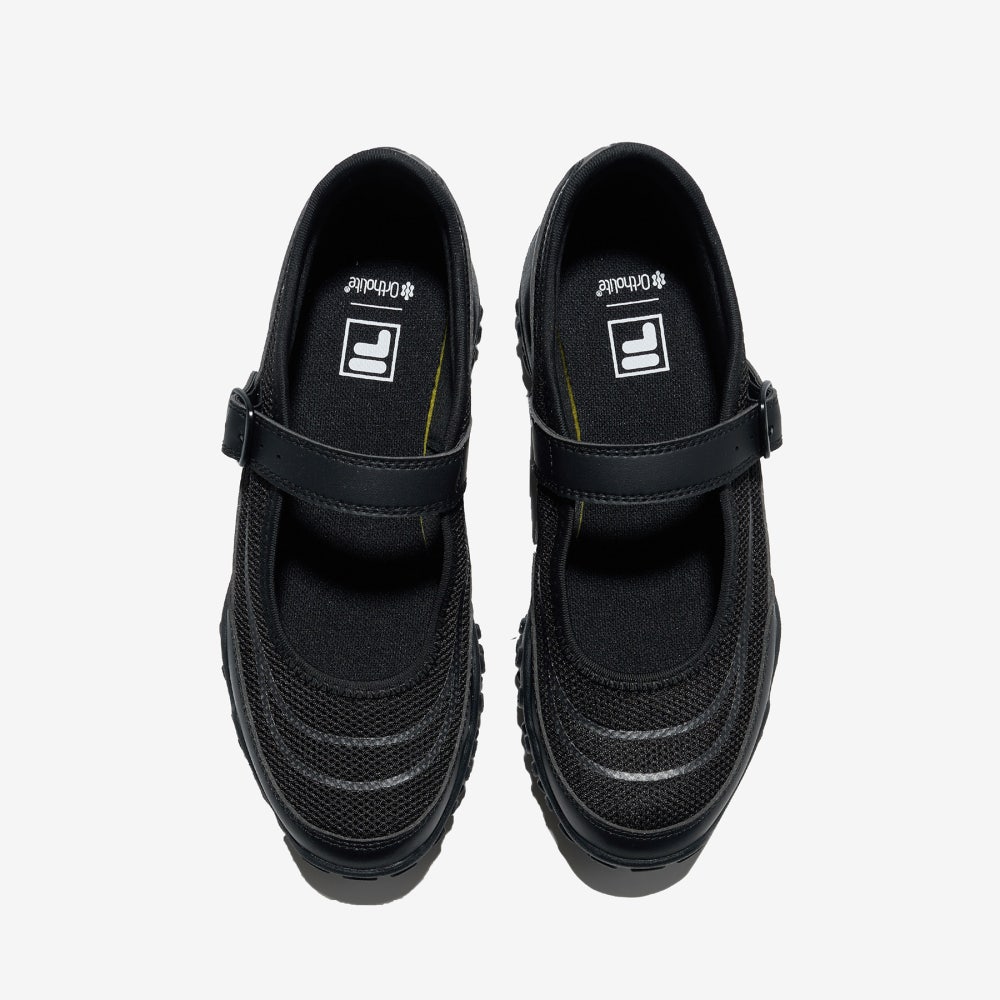 11001XM02376H001 [6% 적립] Fila Echappe Maryjane Black - #5