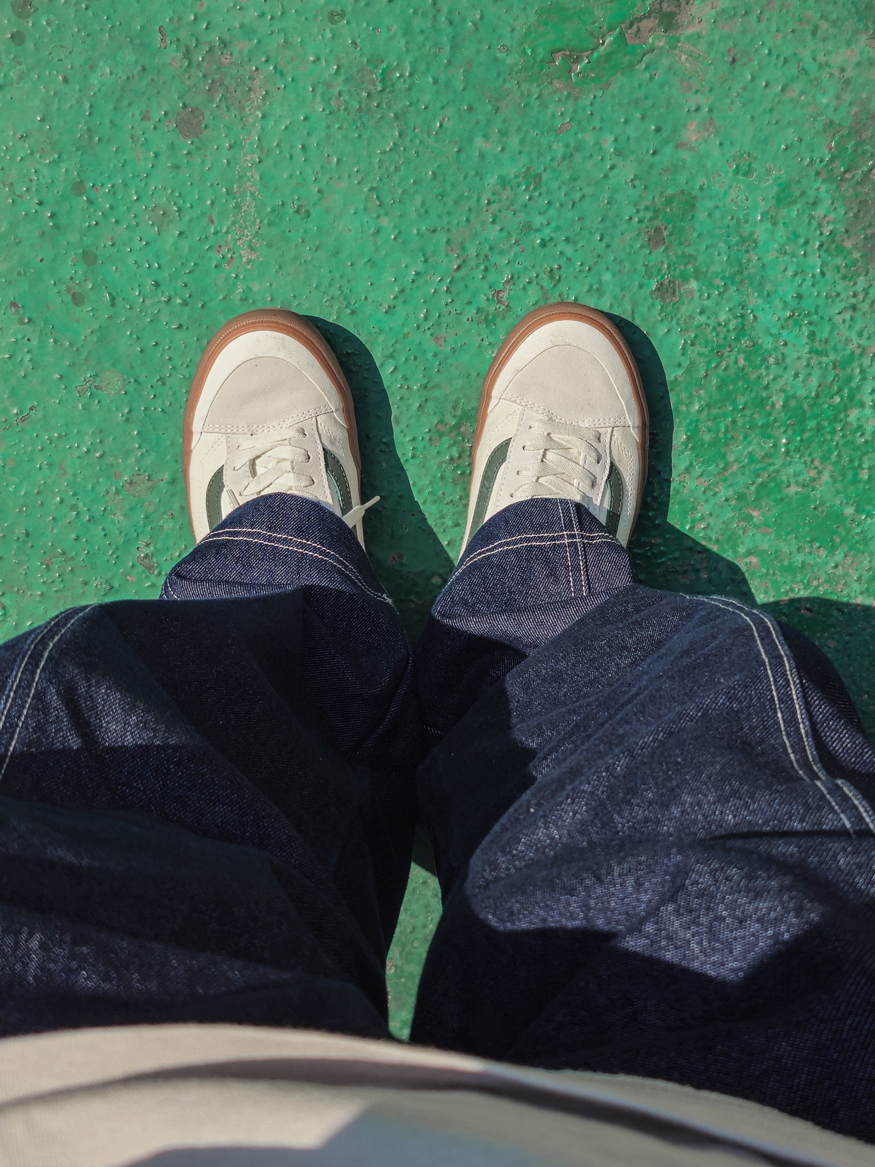 Vans Style 136 Decon VR3 SF Marshmallow Blue 착용 스타일