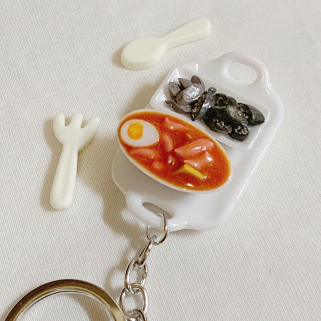 유라이크왓 떡볶이&순대 키링([3% 포인트 적립] you like what Tteokbokki & sundae keyring) - 2