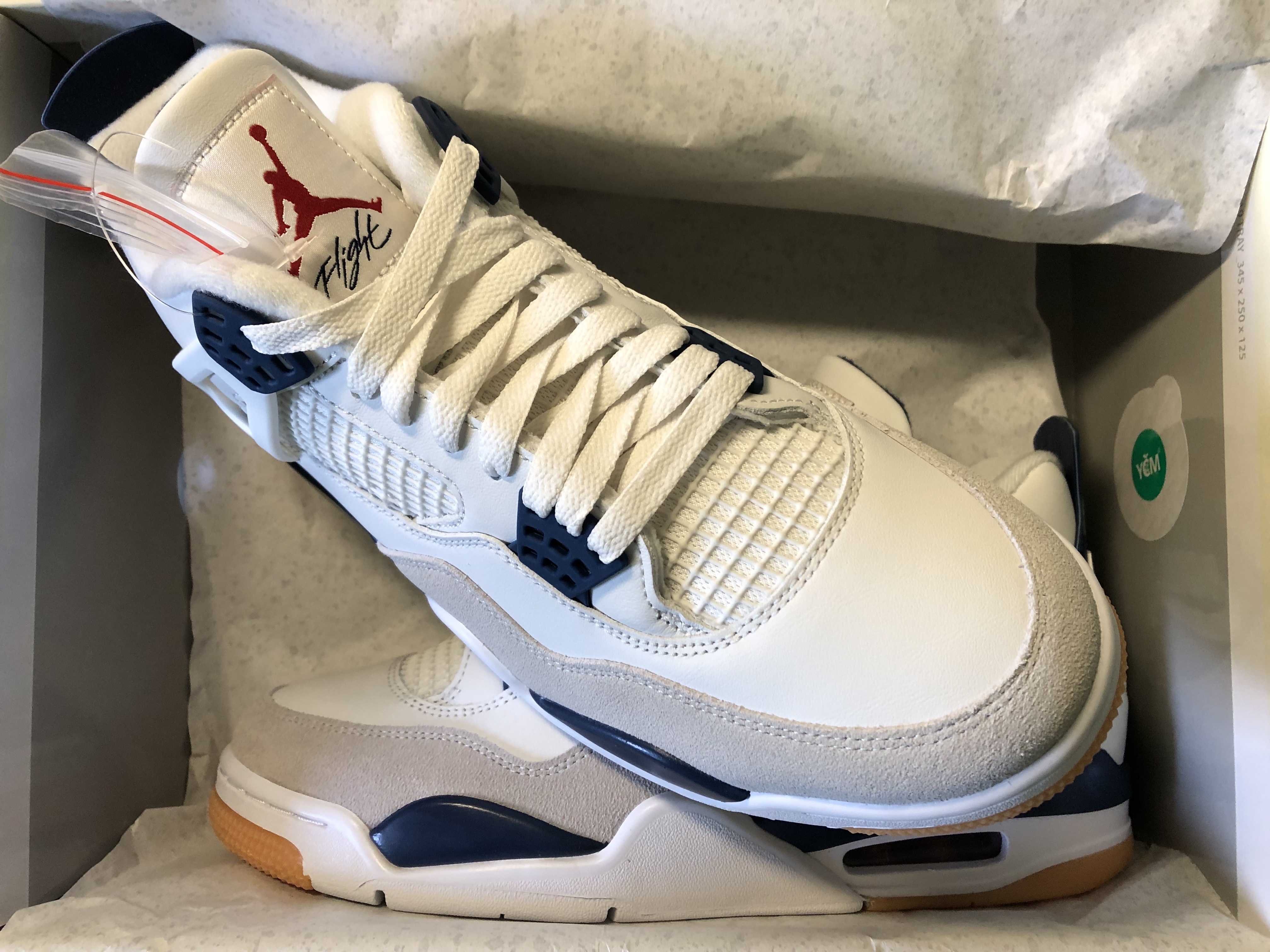 Jordan 4 x Nike SB Retro SP Navy 착용 스타일 - 2