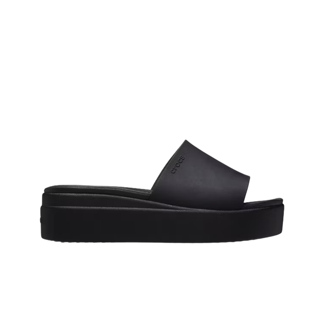 208728-001 (W) Crocs Brooklyn Slide Black