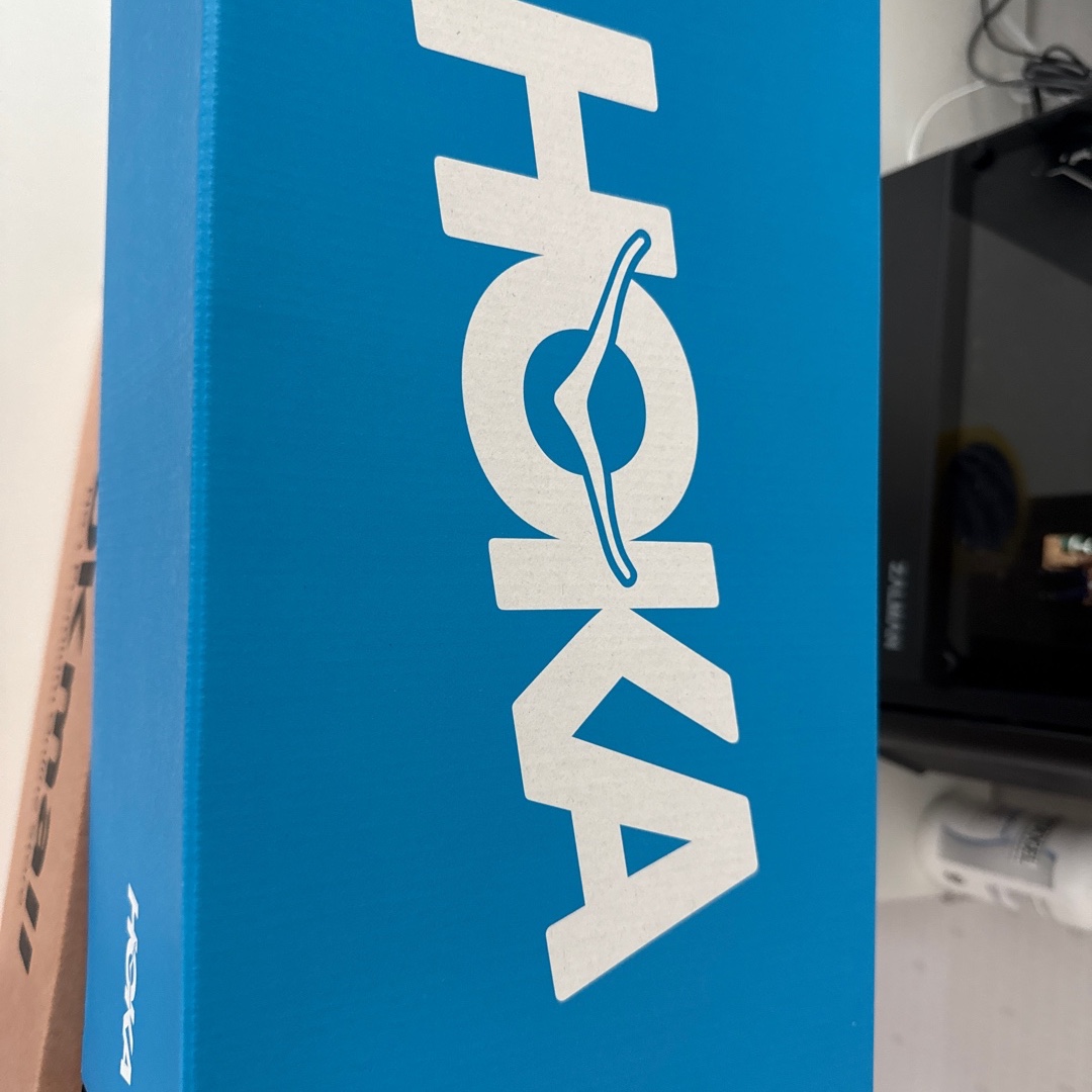 Hoka Ora Athletic Slide Frost Lava 착용 스타일 - 2