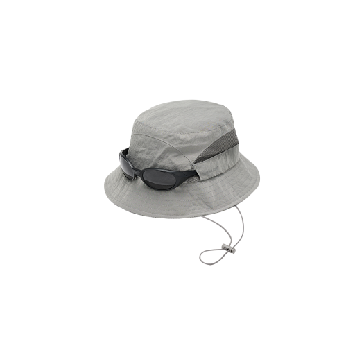 ANACAYX005GR NODE LABS Dev:5 Hat 01 Sunglass Cut Bucket Hat Grey