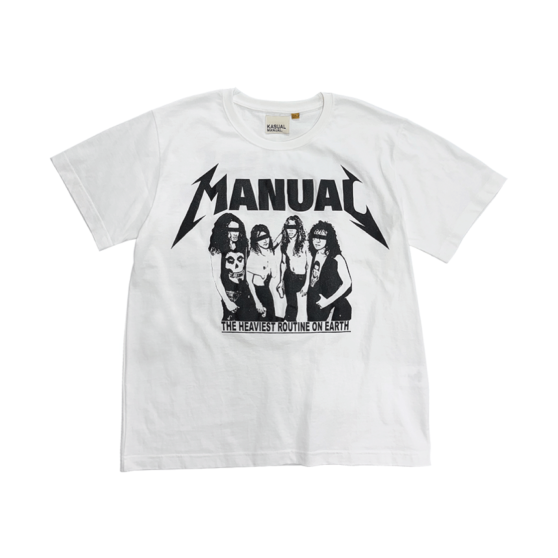 K30W Kasual Manual Tour T-Shirt White