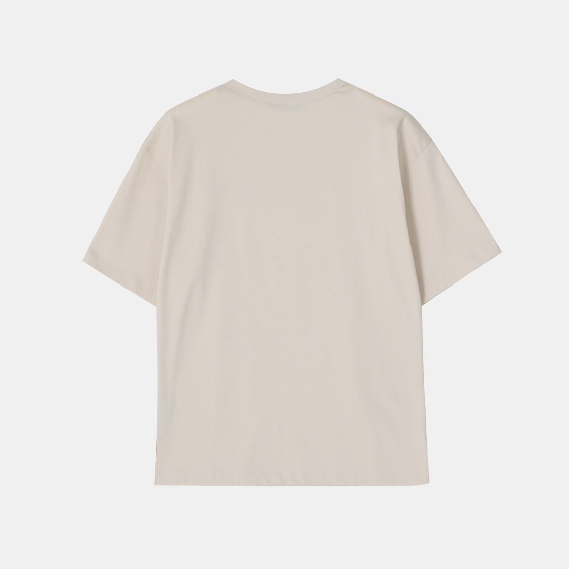 송지오옴므 SSAW 싱귤러 티셔츠(Songzio Homme Ssaw Singular T Shirt Cream) - 2