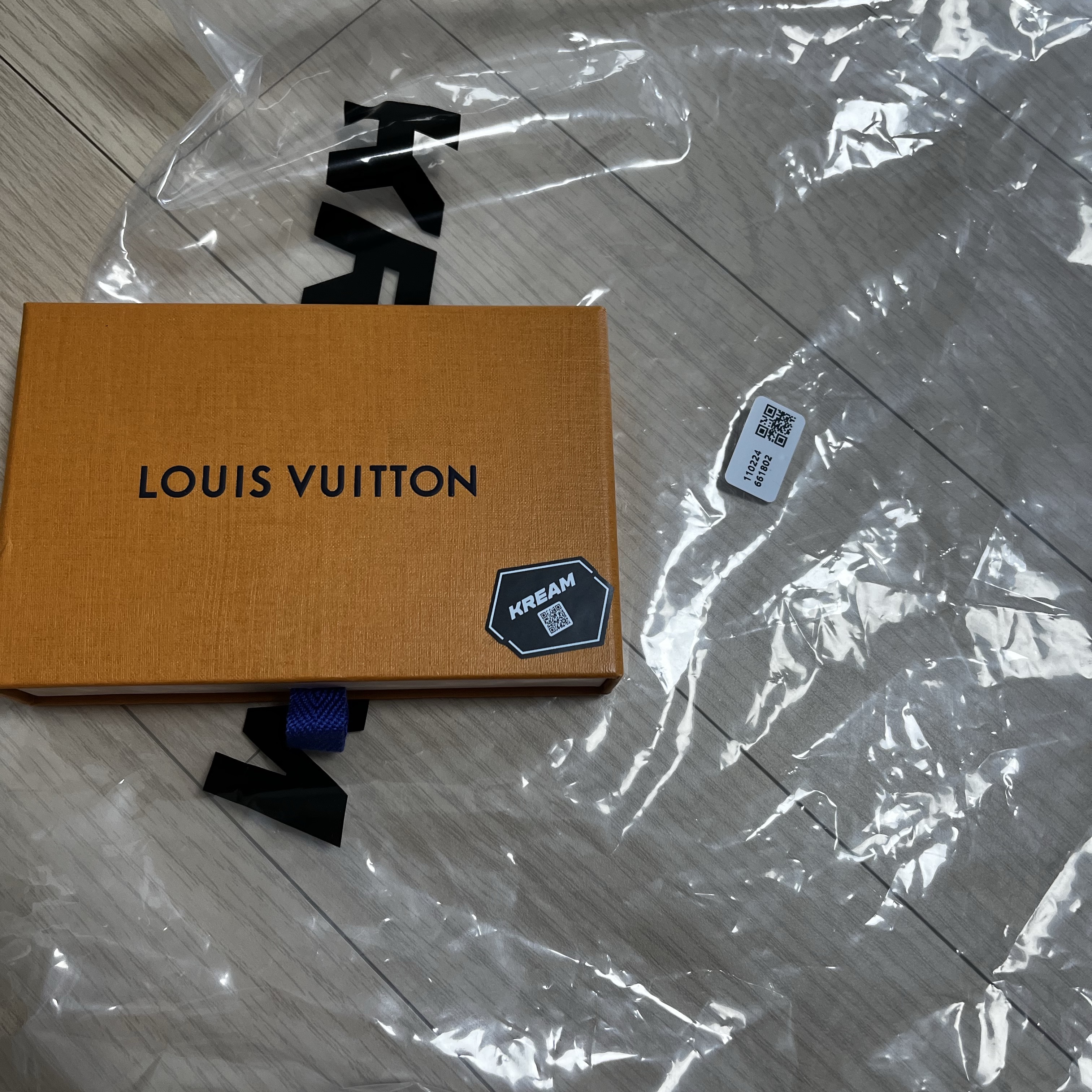 Louis Vuitton Pocket Organizer Monogram Aquagarden Crystal Blue 착용 스타일 - 1