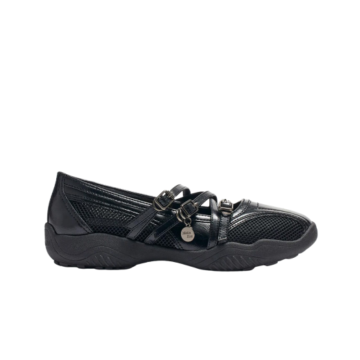【Matin Kim】 MESH BALLET SNEAKERS IN BLACK MUSINSA | MATIN KIM MESH BALLET SNEAKERS IN BLACK