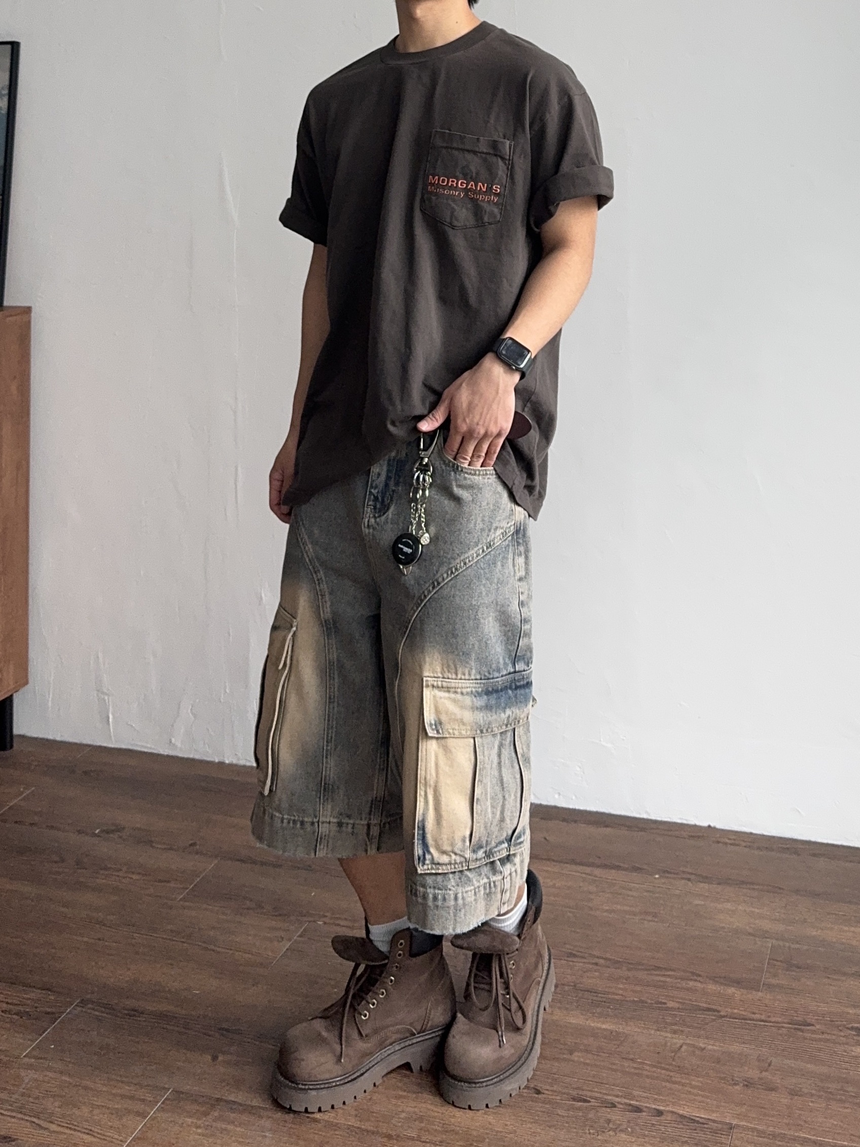 LOSTGARDEN Route Brown 착용 스타일 - 1
