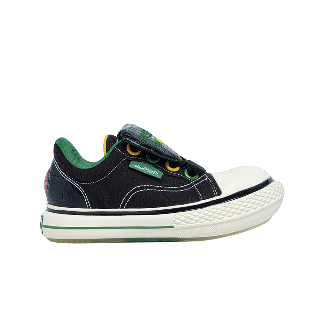 올드 오더 x AFGK 캔버스 블랙 그린(Old Order x AFGK Canvas Black Green)
