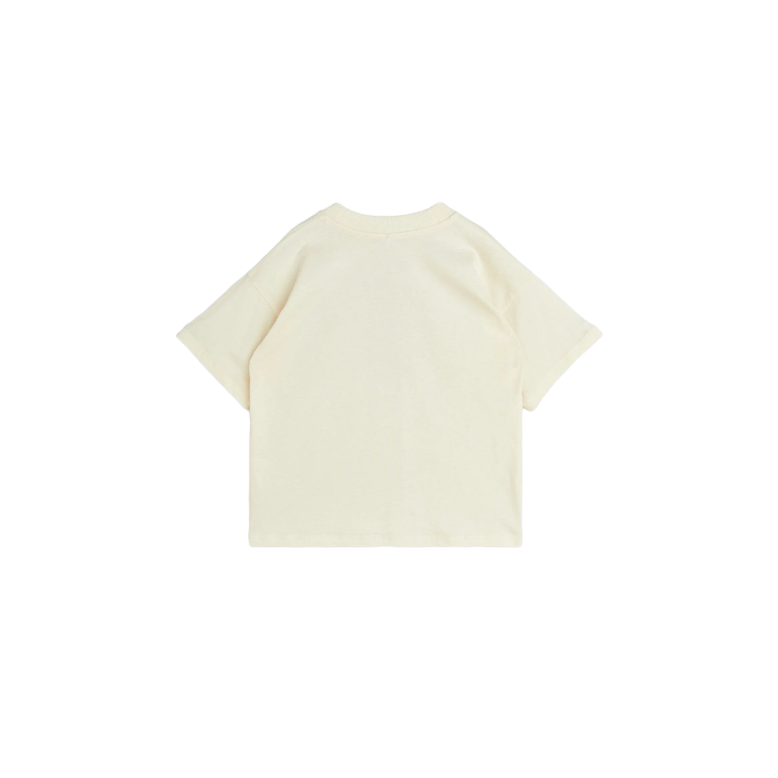 (키즈) 미니 로디니 스카프 티셔츠 오프 화이트((Kids) Mini Rodini Scarf T-Shirt Off White) - 2
