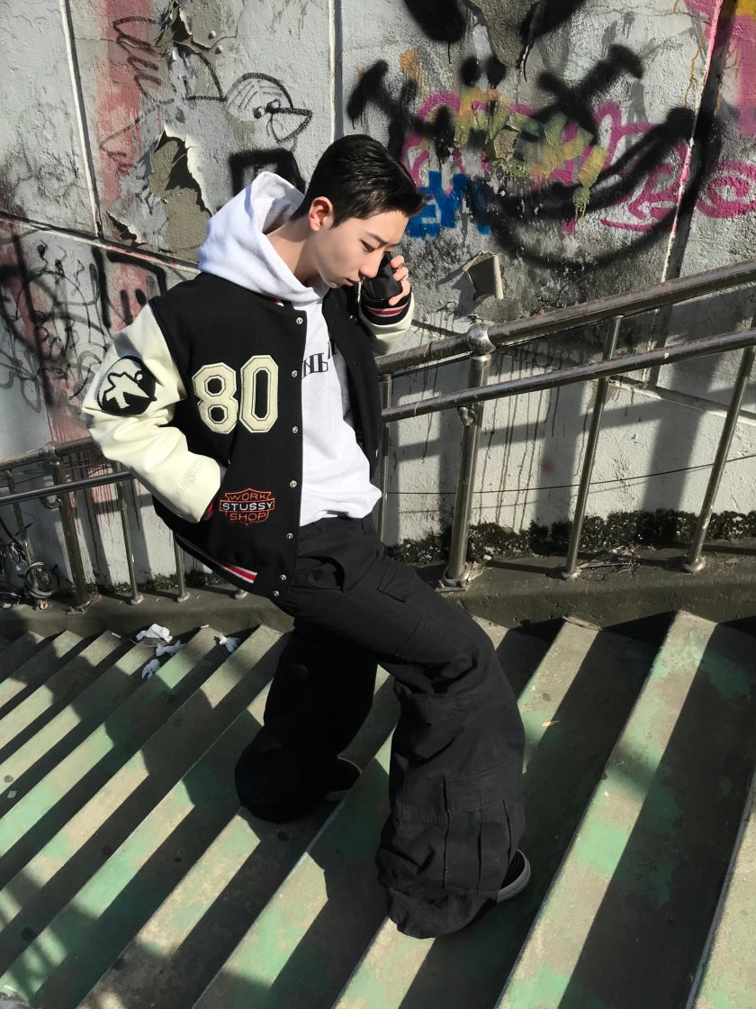 Stussy OUR LEGACY Denim コラボ ベースボールジャケット Stüssy & Our Legacy & Denim Tears – Stüssy