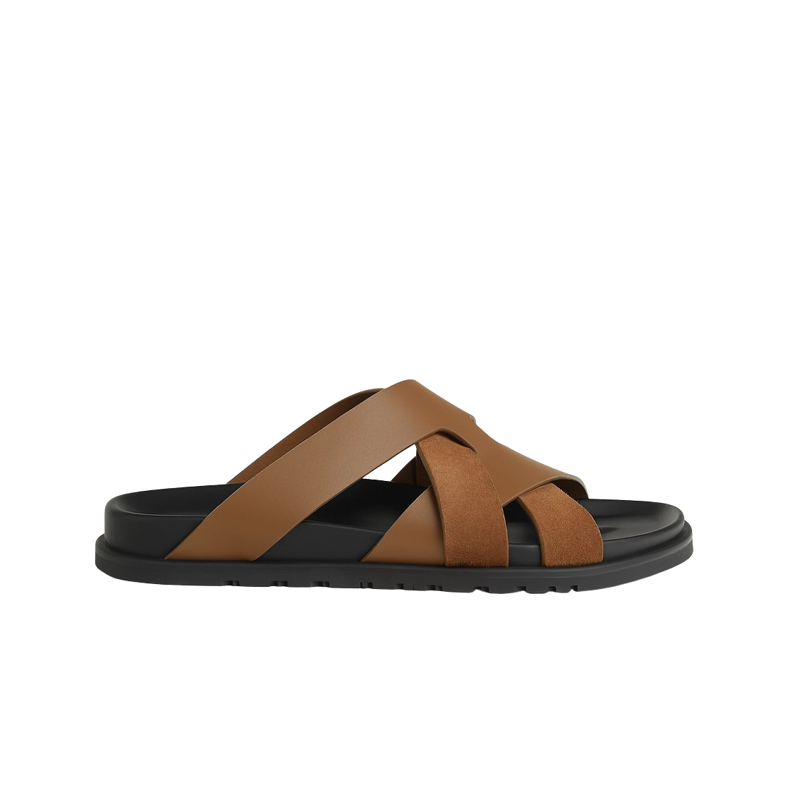 에르메스 카지미르 샌들 카프스킨 스웨이드 고트스킨 & 브룬 퓨메(Hermes Kazimir Sandal Calfskin Suede Goatskin & Brun Fume) - 2