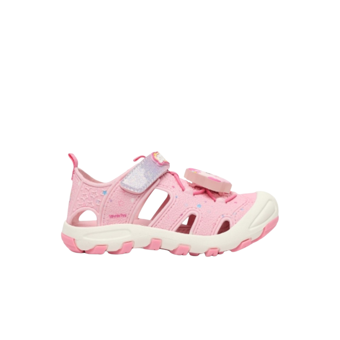 (Kids) 캐치! 티니핑 LED 스포츠 샌들 하츄핑 핑크((Kids) Catch! Teenieping LED Sports Sandal Heartsping Pink)