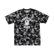 BAPE x Comme des Garcons Osaka Camo College T-Shirt Black