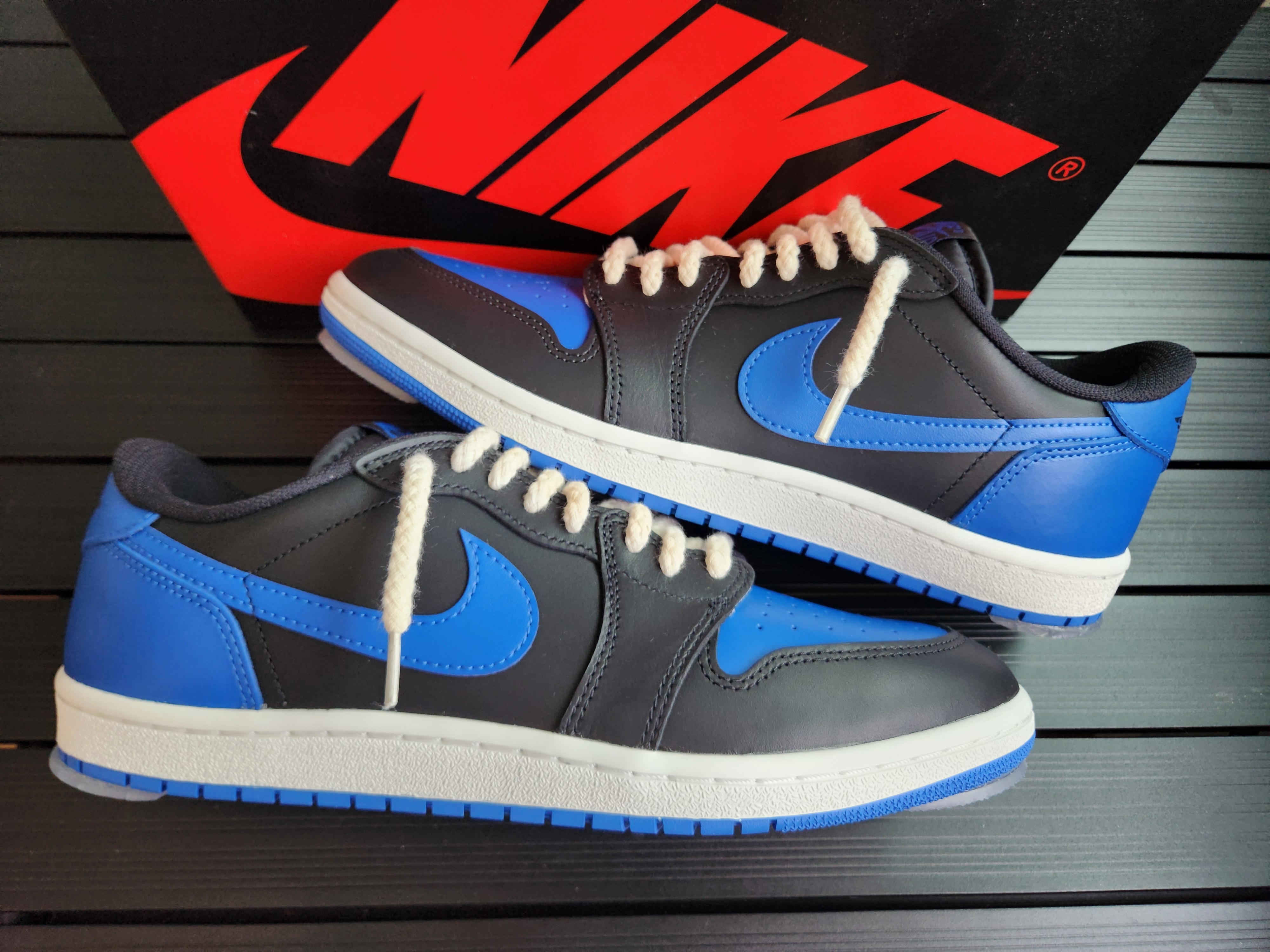 Jordan 1 Low 85 Royal 착용 스타일 - 4