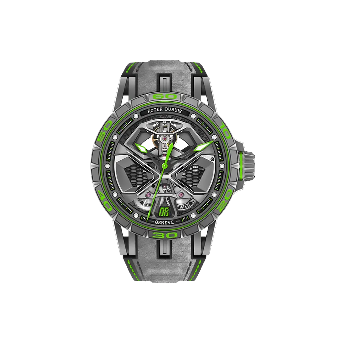 로저드뷔 엑스칼리버 스파이더 45-DBEX0830 스켈레톤 도트