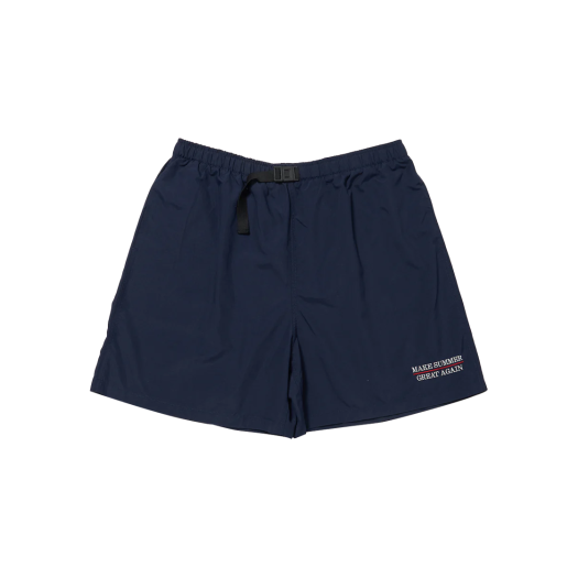 KM5BPASAR10NY AOR Make Summer Great Again Shorts Navy - 25SS