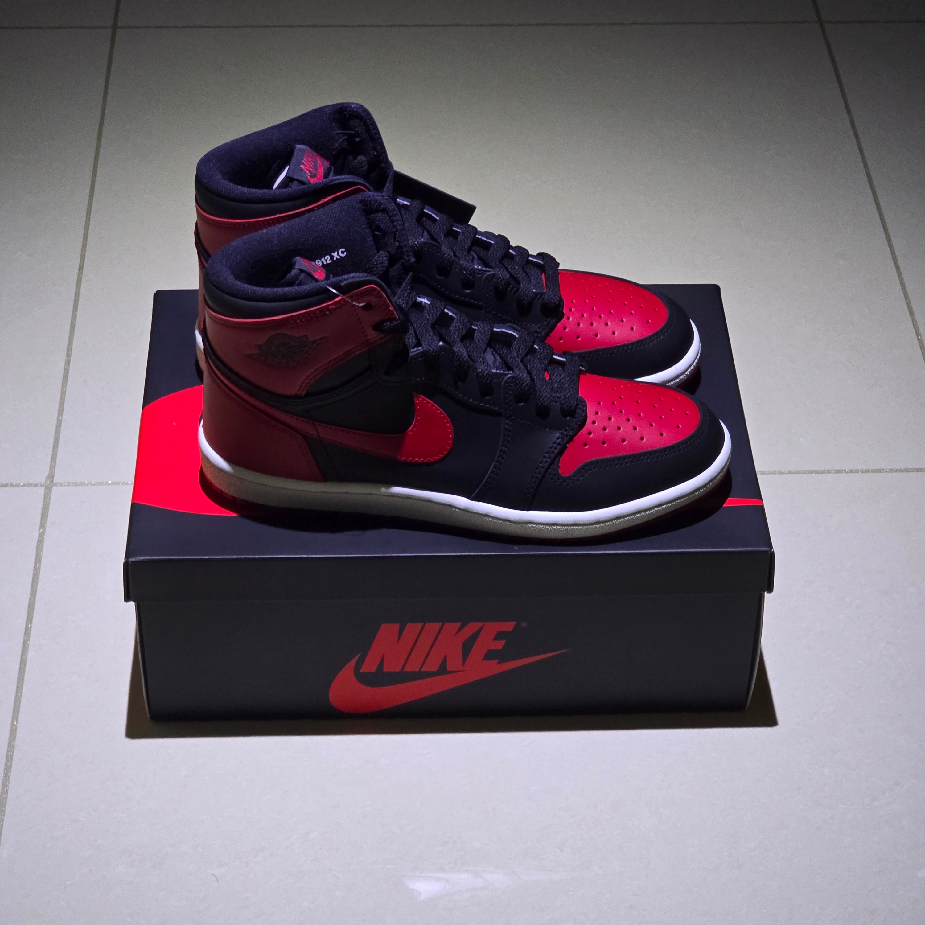 Jordan 1 High 85 Bred, Jordan 1 Retro High OG Bred Banned 2016 착용 스타일 - 1