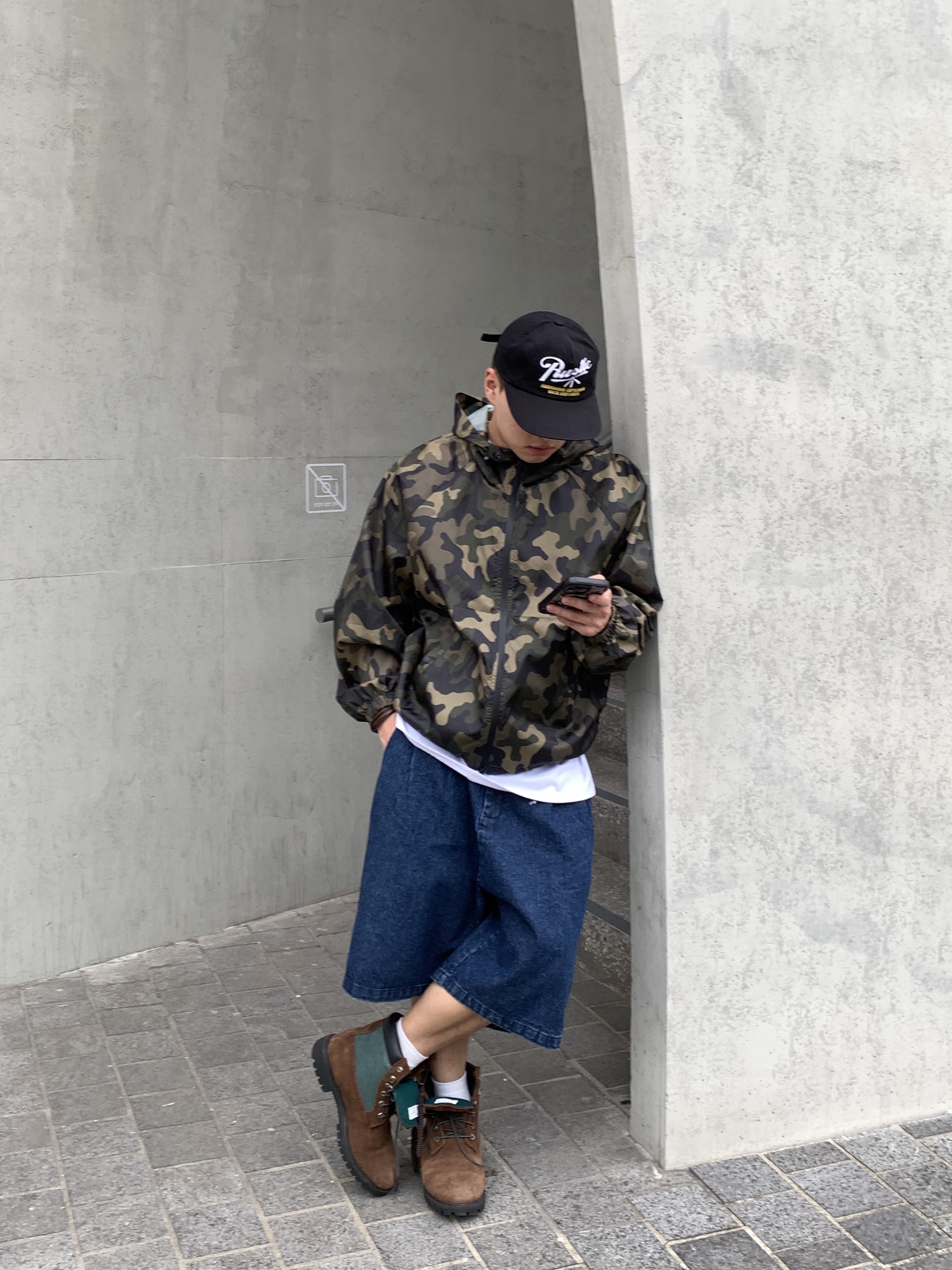 Timberland x Thisisneverthat 6 inch Boot Brown - Wide 착용 스타일