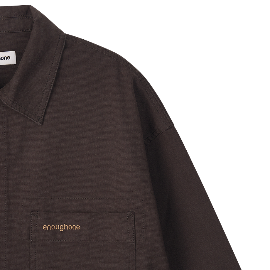 EO2502WSH05BRN EnoughOne Work Fit Shirts Women Brown - #4