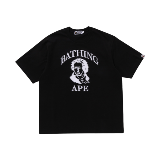 BAPE Beethoven Graphic Relaxed Fit T-Shirt Black