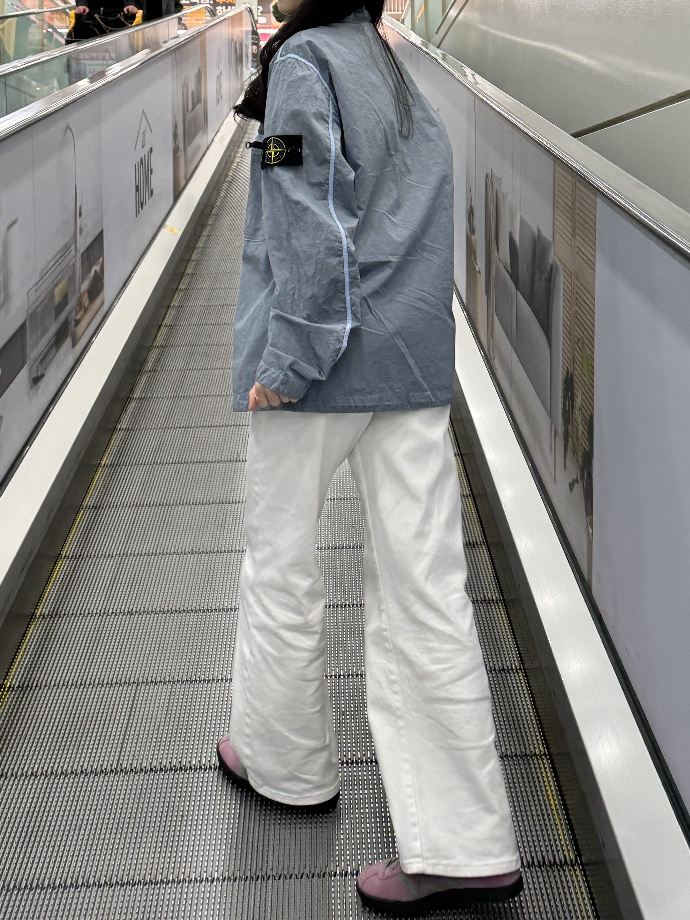 Stone Island 11219 Nylon Metal Overshirt Sky Blue - 24SS, Adidas Tobacco Wonder Orchid Silver Green 착용 스타일