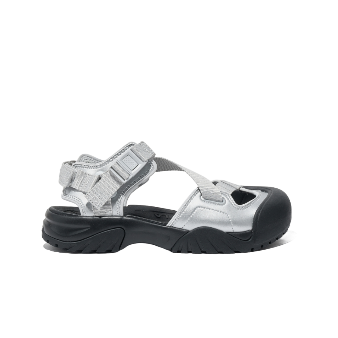 11001SM02602H063 [6% 적립] Fila Peito Sandals Silver - 대표 이미지 #1