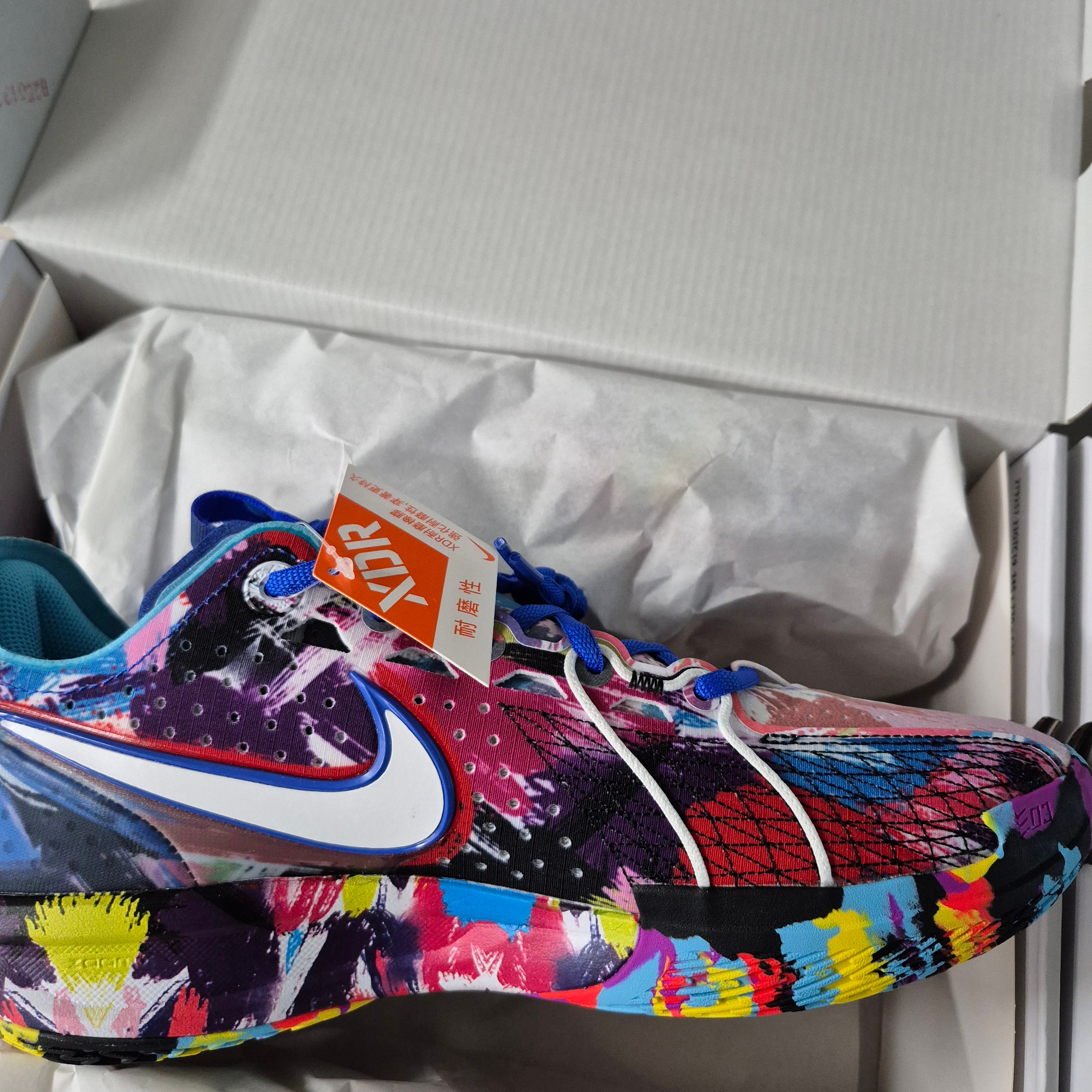 Nike Air Zoom GT Cut 3 EP White Baltic Blue 착용 스타일