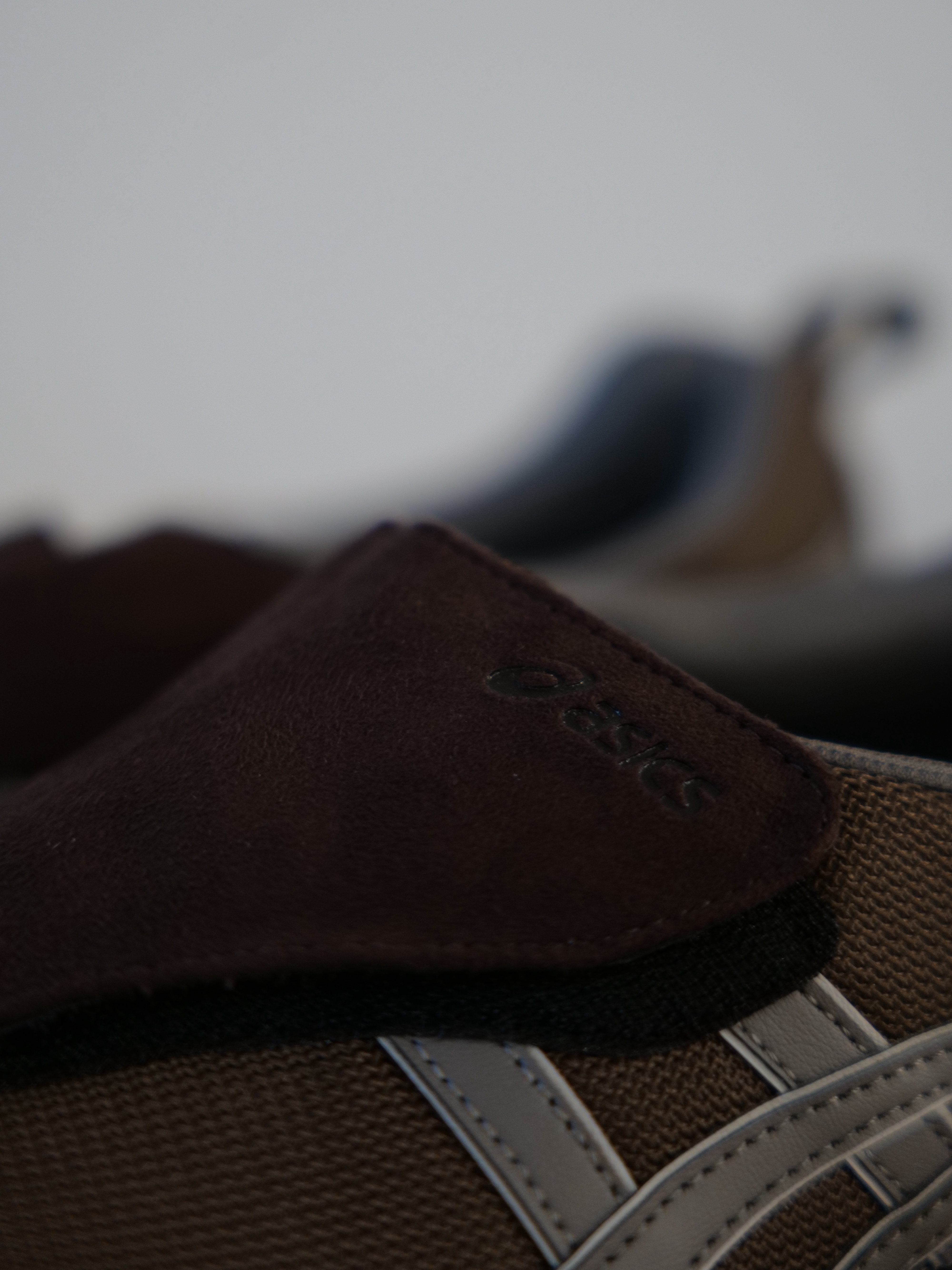 Asics Life Walker 010 Coffee - 3E Wide 착용 스타일