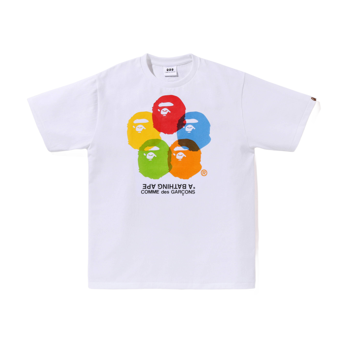 베이프 x 꼼데가르송 오사카 티셔츠 화이트(BAPE x Comme des Garcons Osaka T-Shirt White)