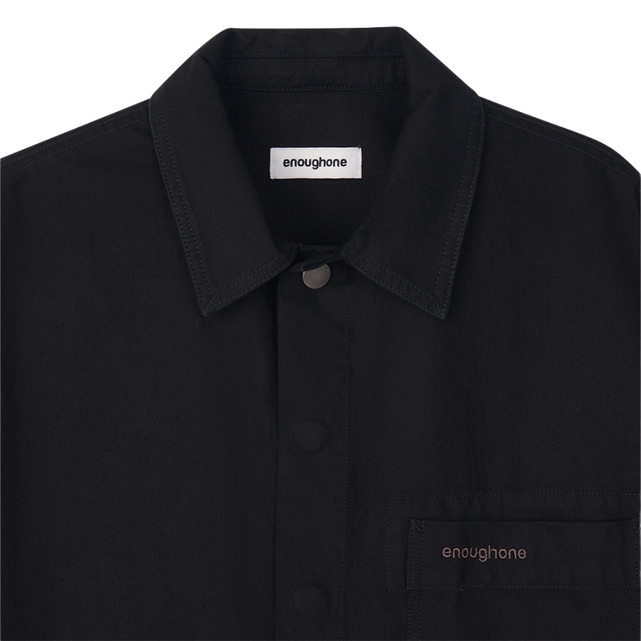 이너프원 워크핏 셔츠 우먼 블랙(EnoughOne Work Fit Shirts Women Black) - 4