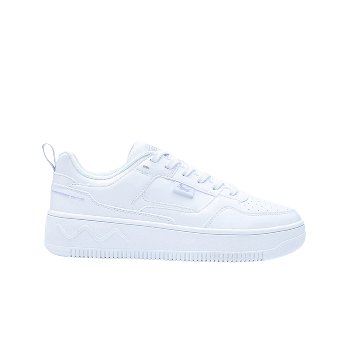 (W) 361도 로우 탑 스케이트 화이트((W) 361 Degrees Low Top Skate White)