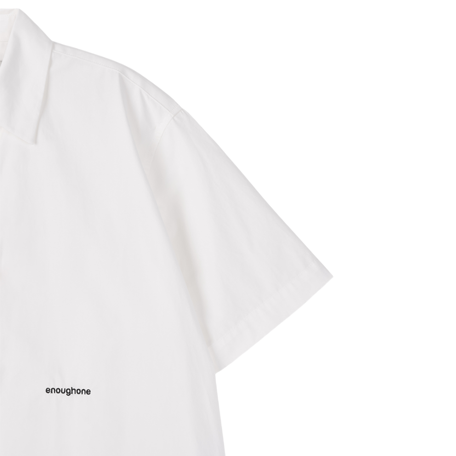 이너프원 버튼업 셔츠 화이트(EnoughOne Button-Up Shirts White) - 4