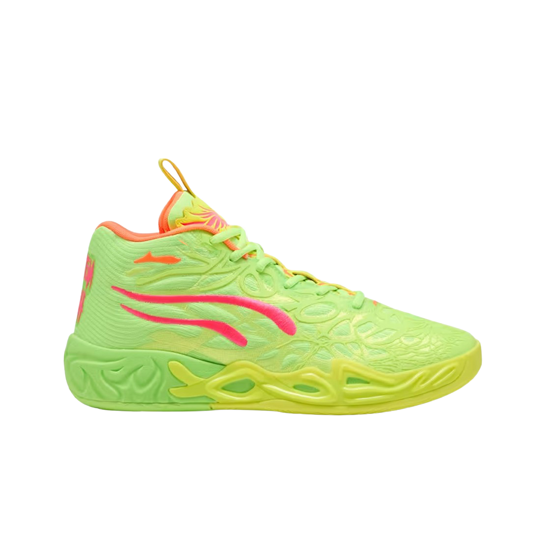 푸마 라멜로 볼 MB.04 옐로우 얼러트 그린 글레어(Puma Lamelo Ball MB.04 Yellow Alert Green Glare)