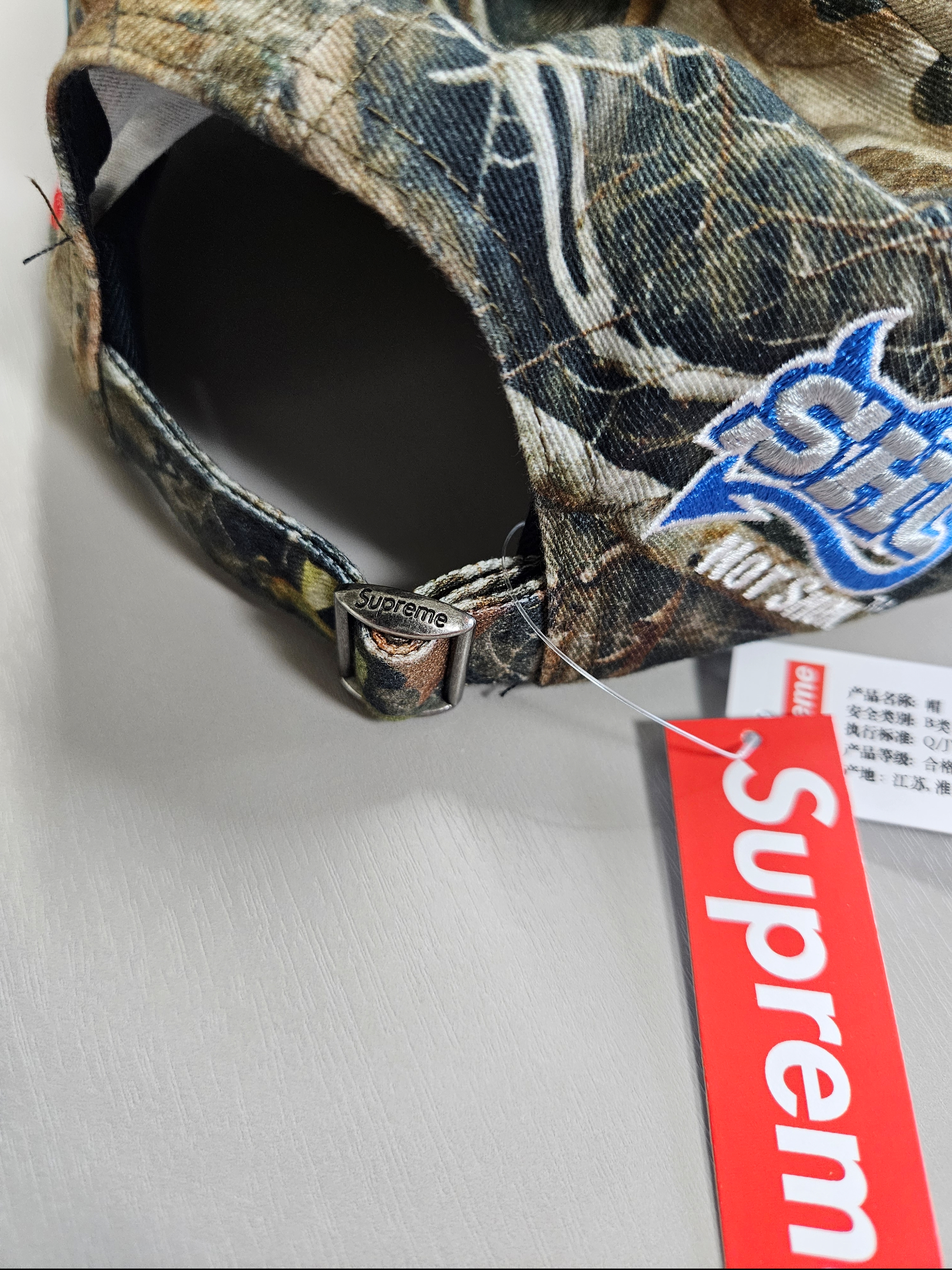 Supreme Racing Team 6-Panel Truetimber Kanati Camo - 25SS 착용 스타일 - 5