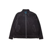 Undermycar 25SS Suede Oversized Work Jacket Brown