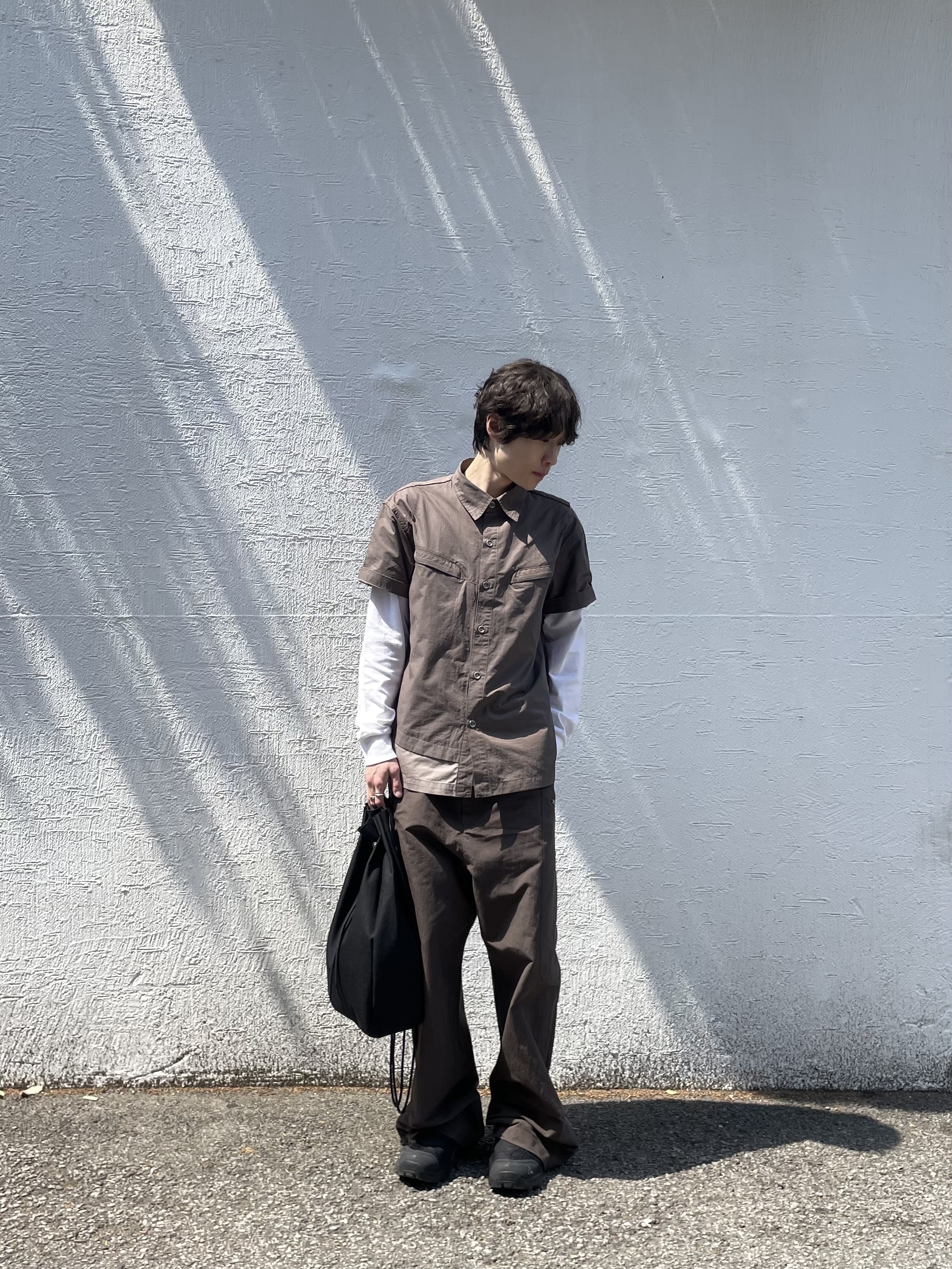 noun Utility Cargo Pants Khaki Brown, Roa Hiking Minaar Black 착용 스타일 - 4