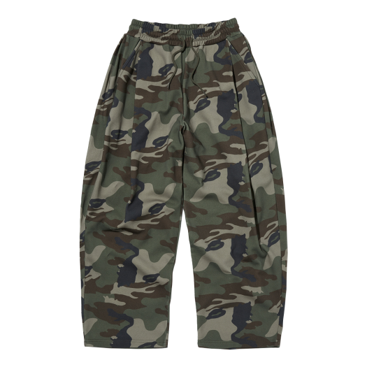 SD4SBO107CA Suade Two Tuck Long Pants Camo