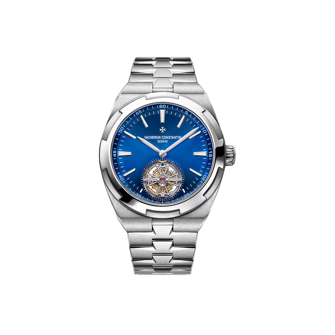 바쉐론 콘스탄틴 오버시즈 투르비용 42.5-6000V/110A 블루 바(Vacheron Constantin Overseas Tourbillon 42.5-6000V/110A Blue Baton)