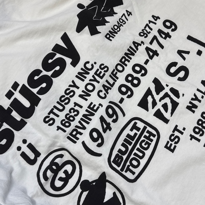 Stussy DNA Pigment Dyed T-Shirt Natural 착용 스타일