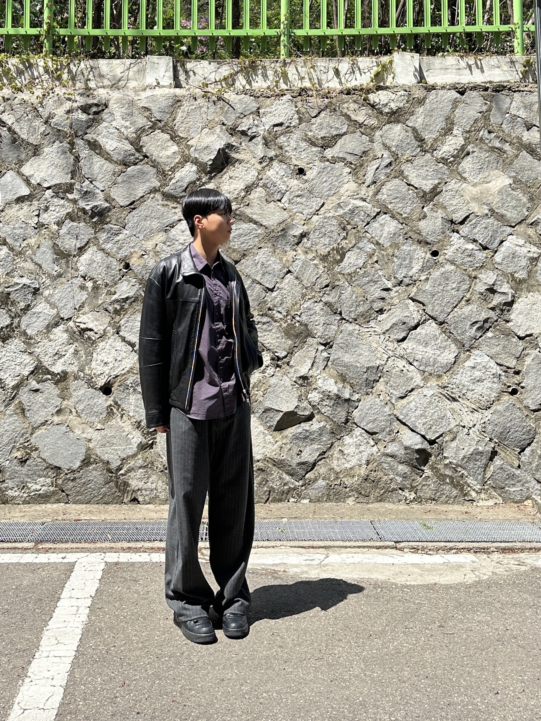 Millo Archive Reflect Stripe Pants Charcoal, Nike x Supreme Air Force 1 Low Black 착용 스타일