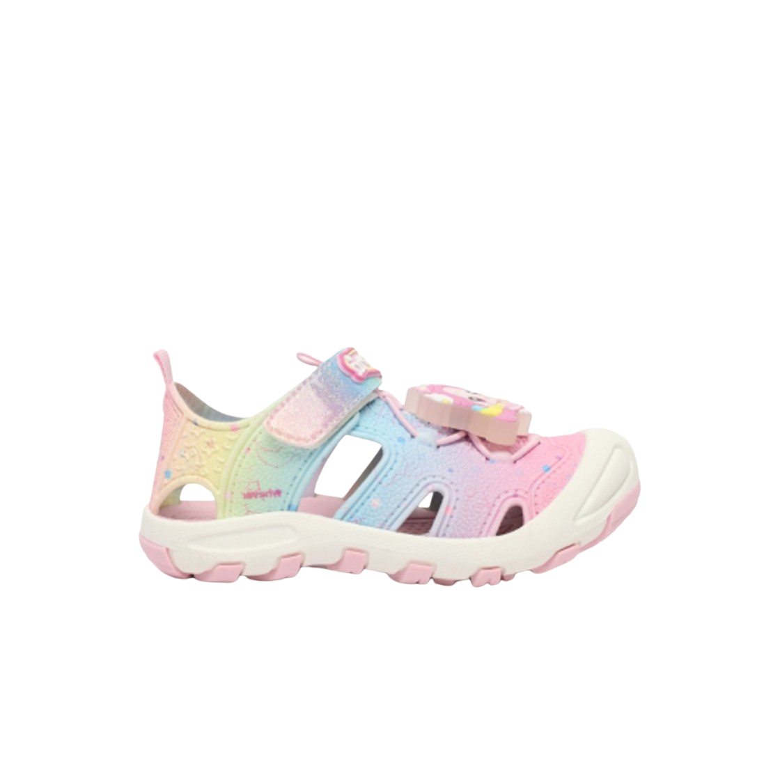 (Kids) 캐치! 티니핑 LED 스포츠 샌들 오로라핑 레인보우((Kids) Catch! Teenieping LED Sports Sandal Auroraping Rainbow)
